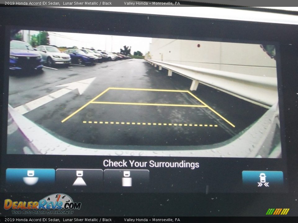 2019 Honda Accord EX Sedan Lunar Silver Metallic / Black Photo #21
