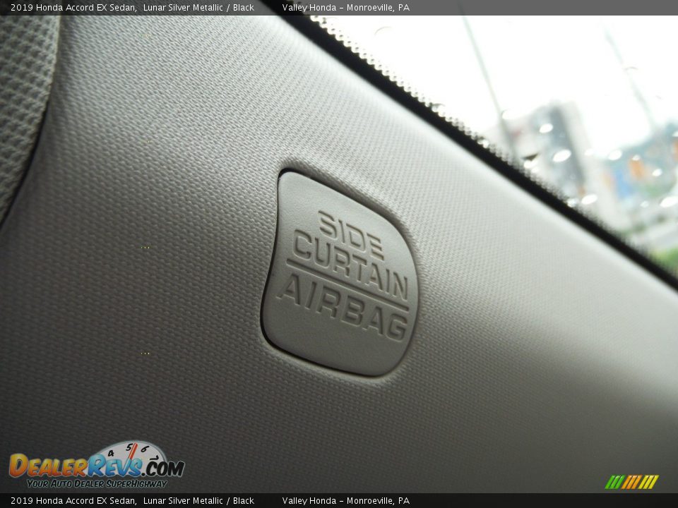 2019 Honda Accord EX Sedan Lunar Silver Metallic / Black Photo #23