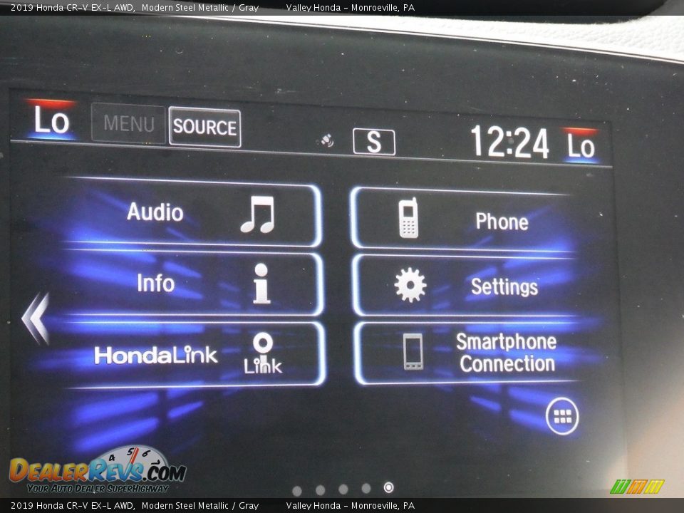 2019 Honda CR-V EX-L AWD Modern Steel Metallic / Gray Photo #20