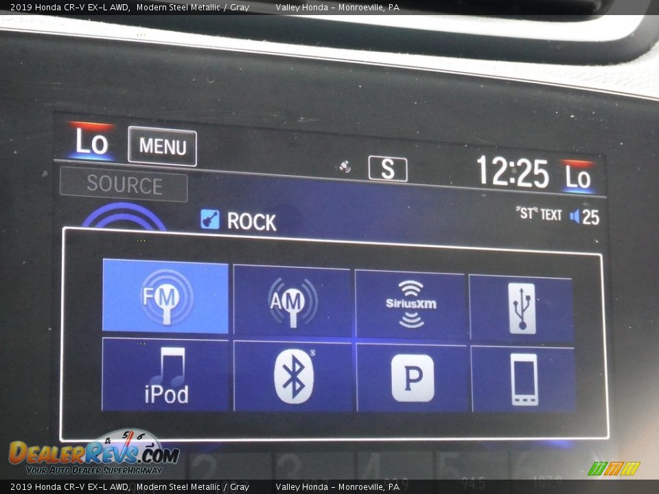 2019 Honda CR-V EX-L AWD Modern Steel Metallic / Gray Photo #21