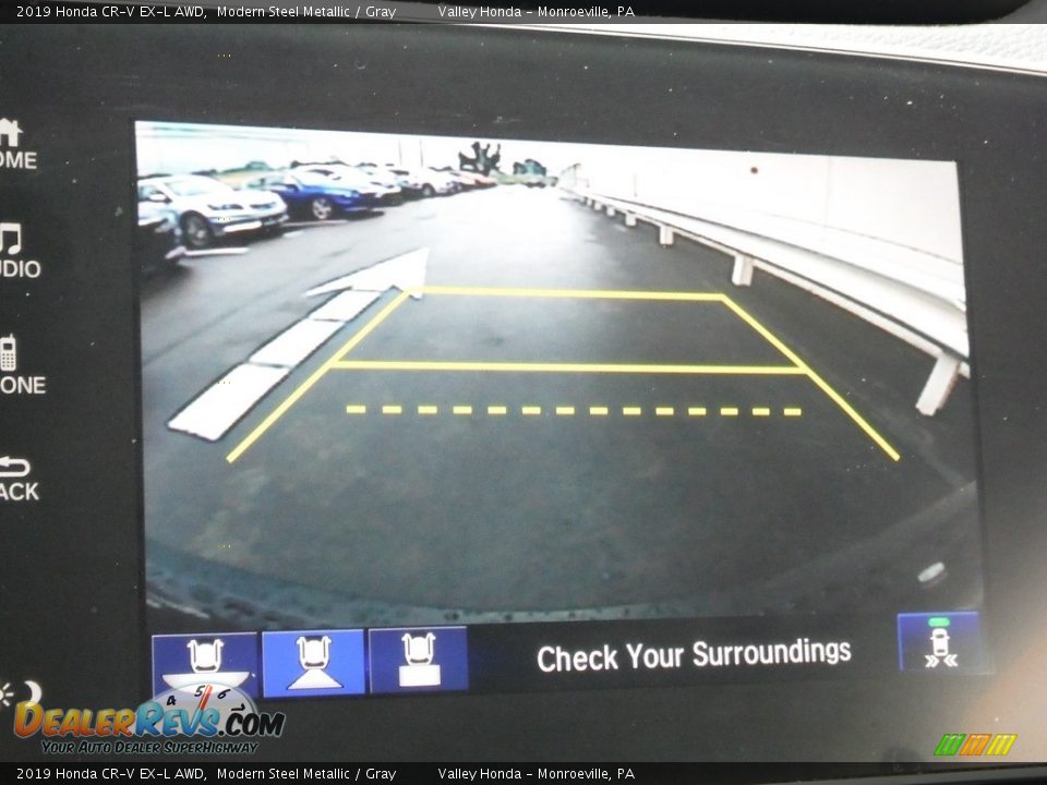 2019 Honda CR-V EX-L AWD Modern Steel Metallic / Gray Photo #22