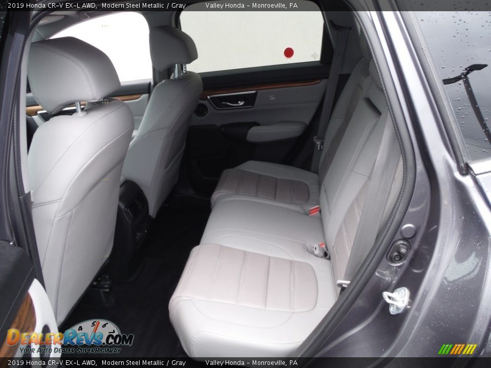 2019 Honda CR-V EX-L AWD Modern Steel Metallic / Gray Photo #29