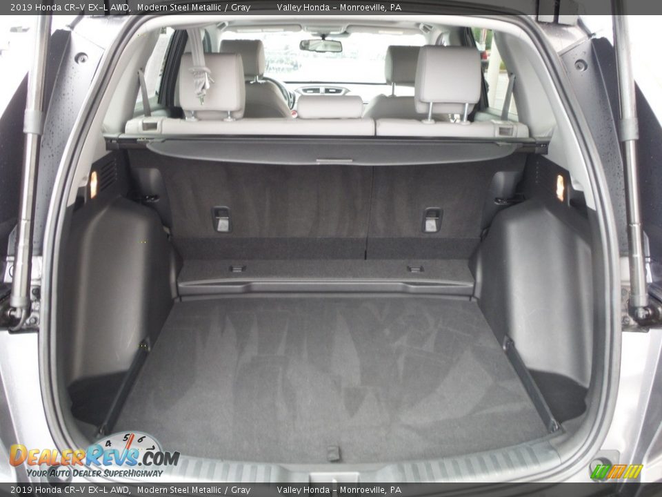 2019 Honda CR-V EX-L AWD Modern Steel Metallic / Gray Photo #30