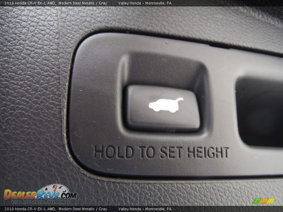 2019 Honda CR-V EX-L AWD Modern Steel Metallic / Gray Photo #31