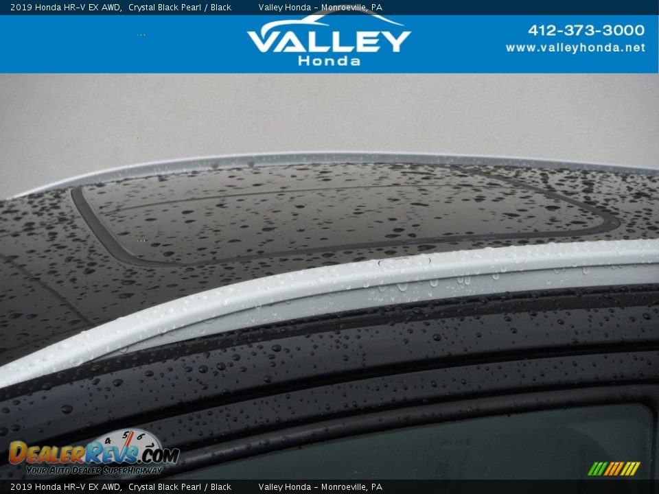 2019 Honda HR-V EX AWD Crystal Black Pearl / Black Photo #3