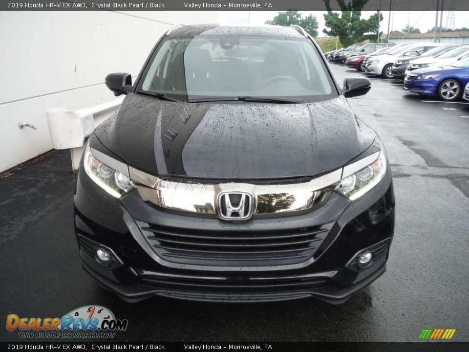 2019 Honda HR-V EX AWD Crystal Black Pearl / Black Photo #4
