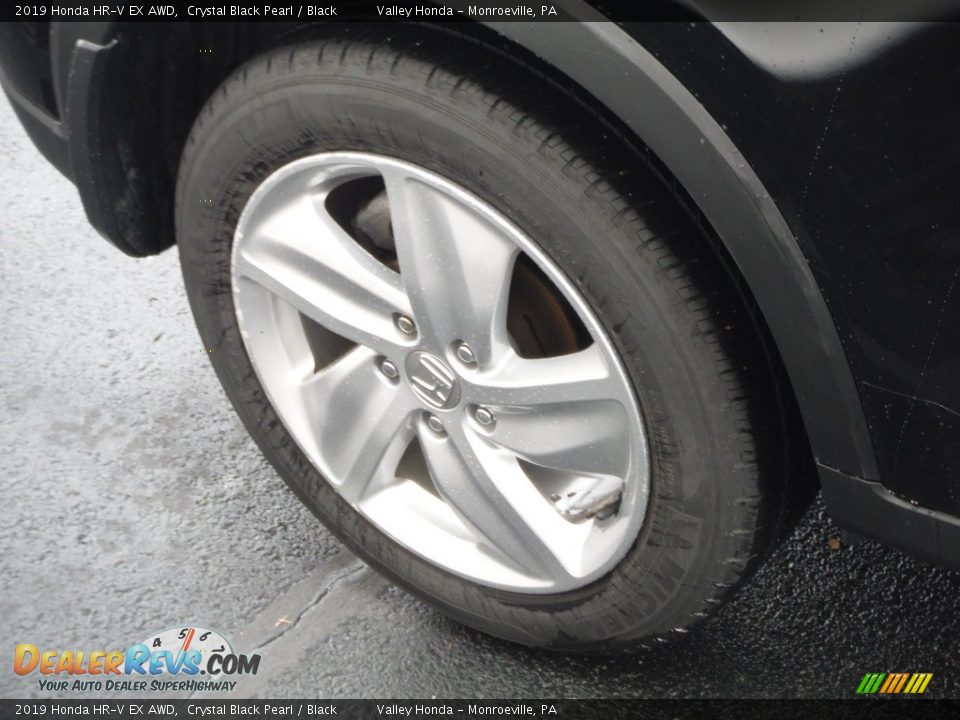 2019 Honda HR-V EX AWD Crystal Black Pearl / Black Photo #6