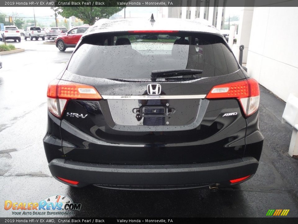 2019 Honda HR-V EX AWD Crystal Black Pearl / Black Photo #8