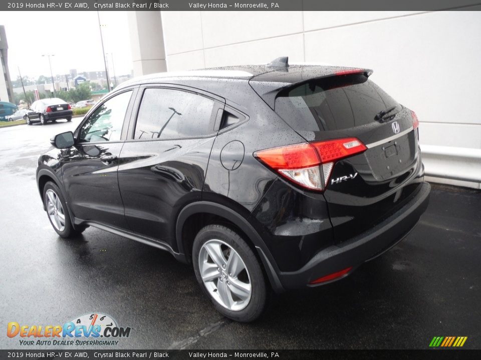 2019 Honda HR-V EX AWD Crystal Black Pearl / Black Photo #9