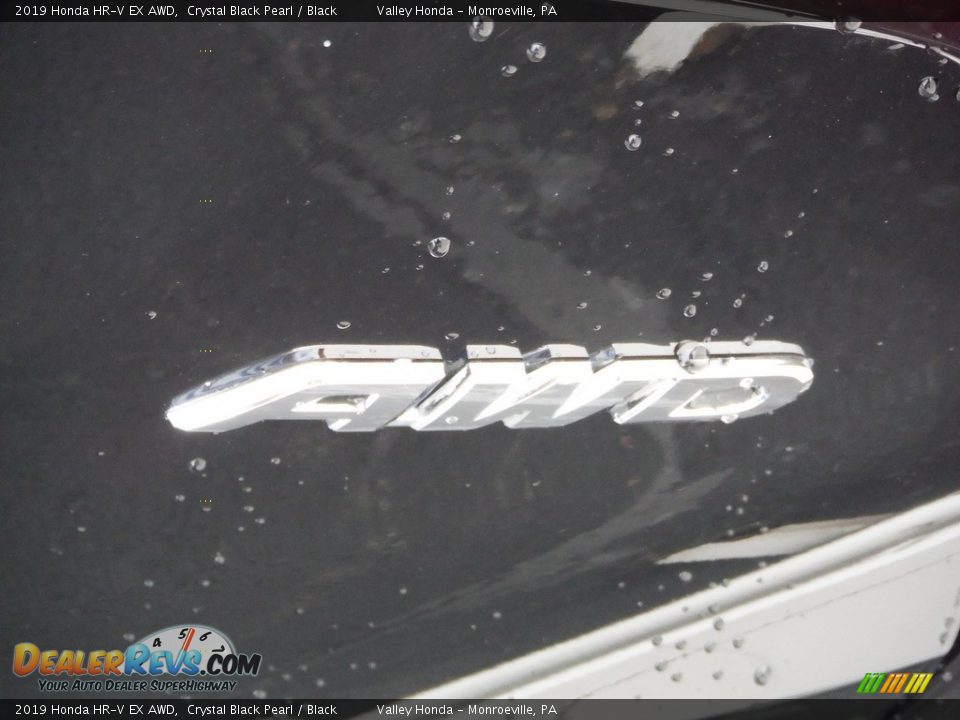2019 Honda HR-V EX AWD Crystal Black Pearl / Black Photo #10