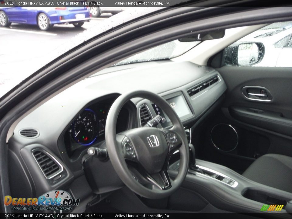 2019 Honda HR-V EX AWD Crystal Black Pearl / Black Photo #12