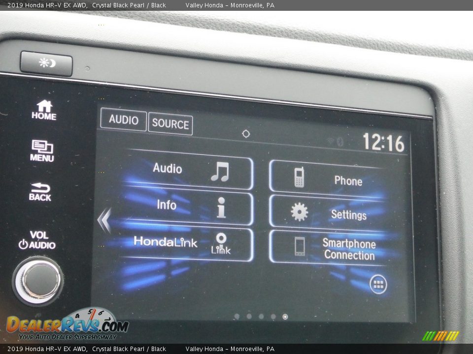 2019 Honda HR-V EX AWD Crystal Black Pearl / Black Photo #18