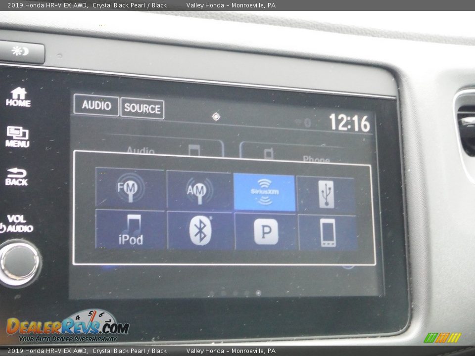 2019 Honda HR-V EX AWD Crystal Black Pearl / Black Photo #19