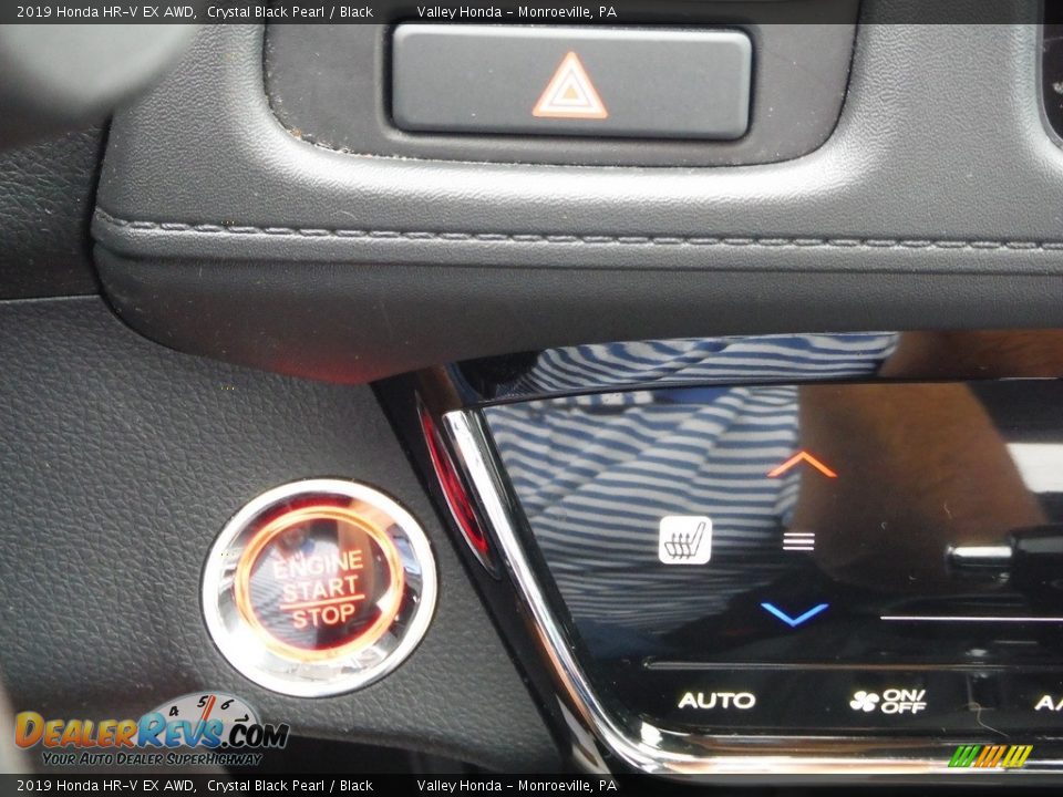 2019 Honda HR-V EX AWD Crystal Black Pearl / Black Photo #21