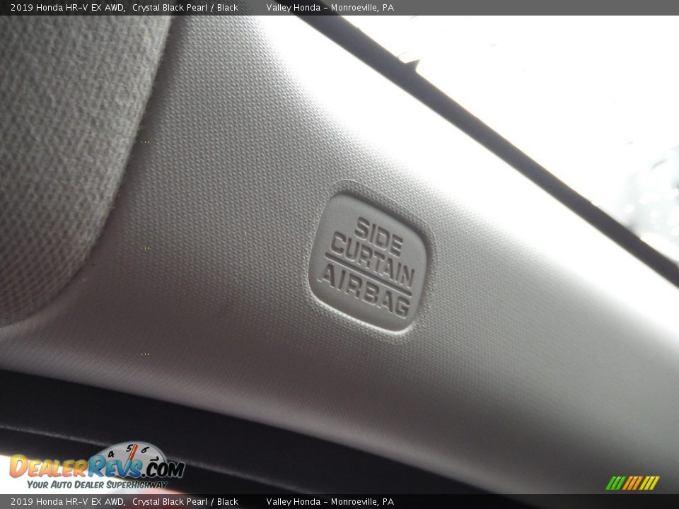 2019 Honda HR-V EX AWD Crystal Black Pearl / Black Photo #22