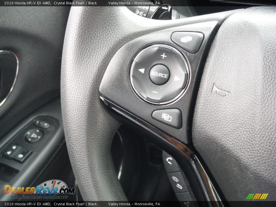 2019 Honda HR-V EX AWD Crystal Black Pearl / Black Photo #23
