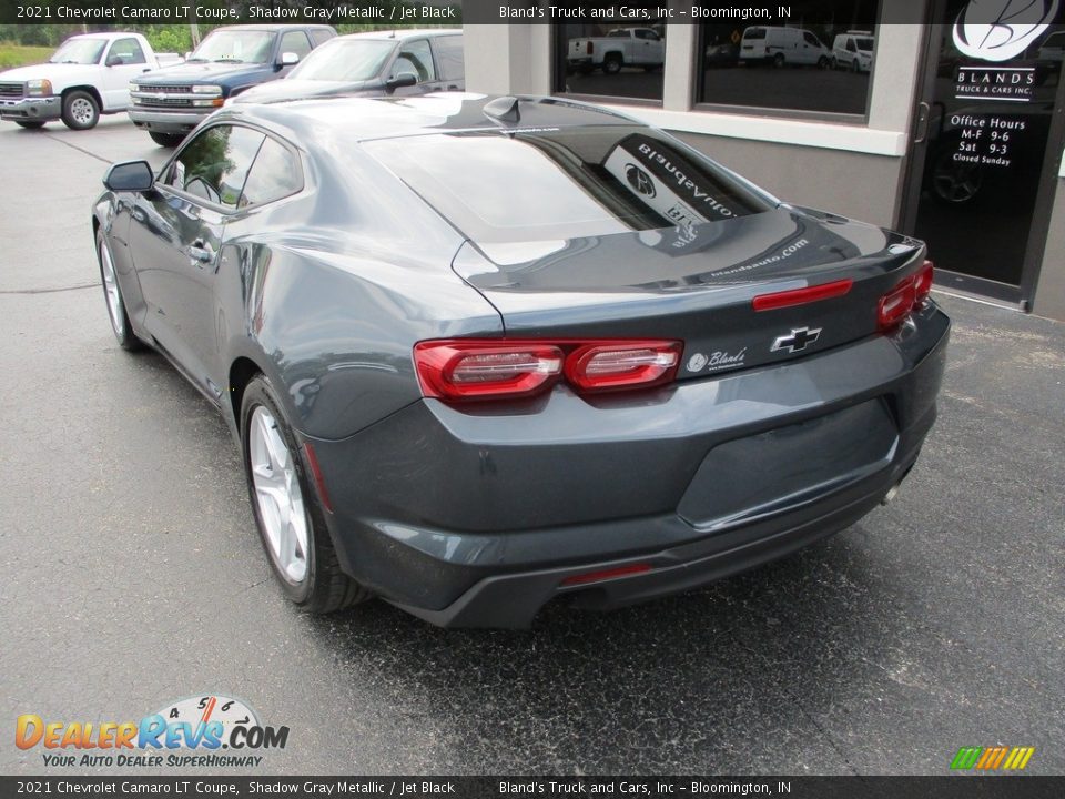 2021 Chevrolet Camaro LT Coupe Shadow Gray Metallic / Jet Black Photo #3