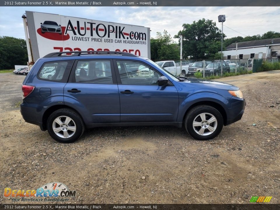 2012 Subaru Forester 2.5 X Marine Blue Metallic / Black Photo #3