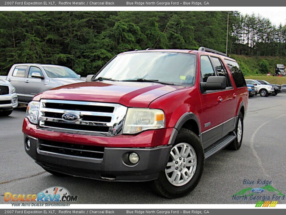 2007 Ford Expedition EL XLT Redfire Metallic / Charcoal Black Photo #1