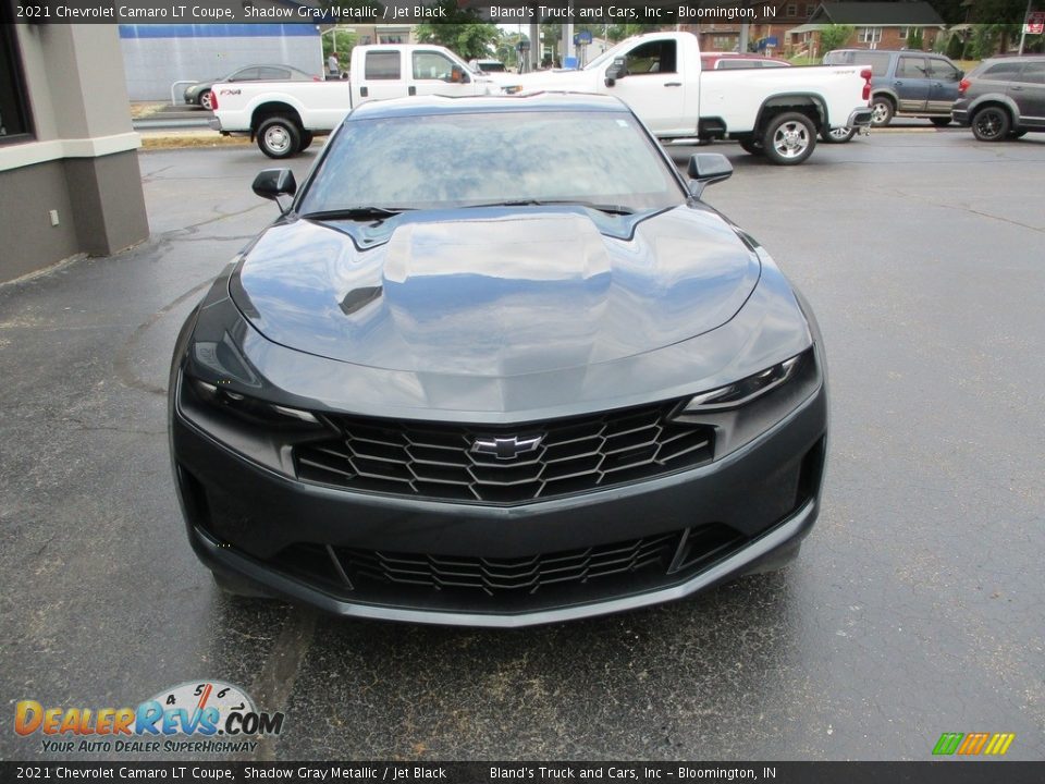 2021 Chevrolet Camaro LT Coupe Shadow Gray Metallic / Jet Black Photo #21