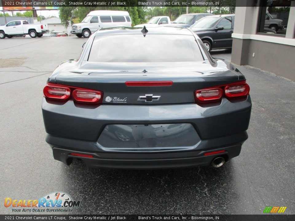 2021 Chevrolet Camaro LT Coupe Shadow Gray Metallic / Jet Black Photo #23