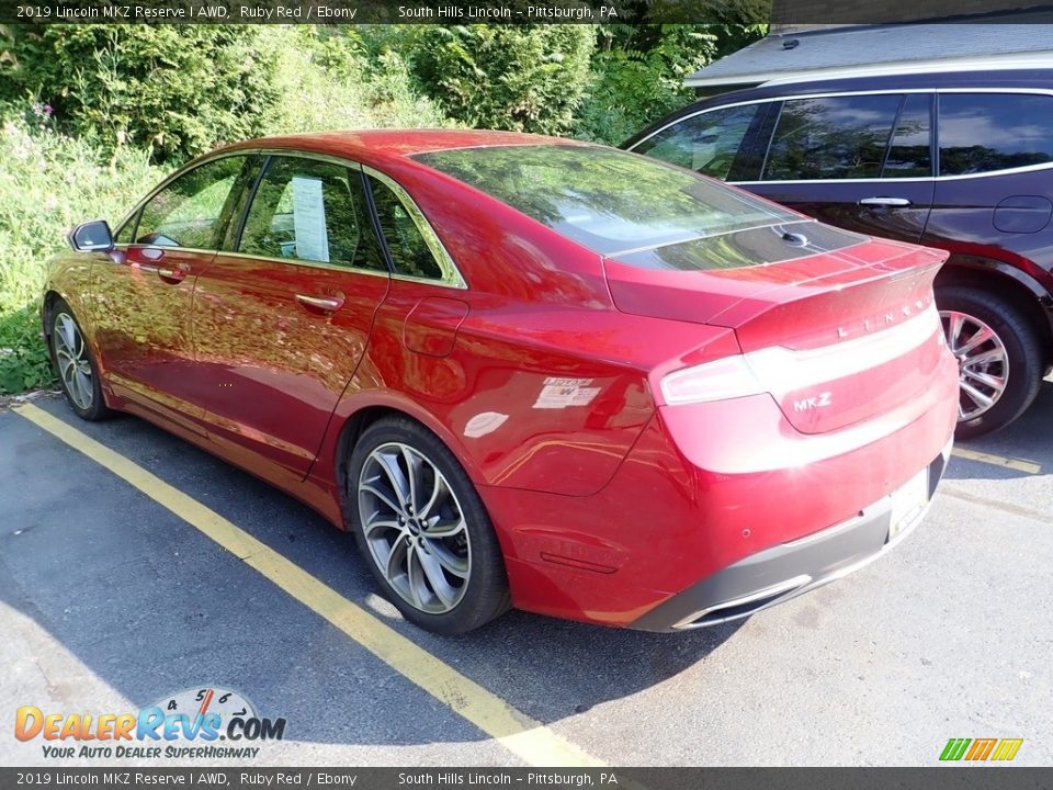 2019 Lincoln MKZ Reserve I AWD Ruby Red / Ebony Photo #2