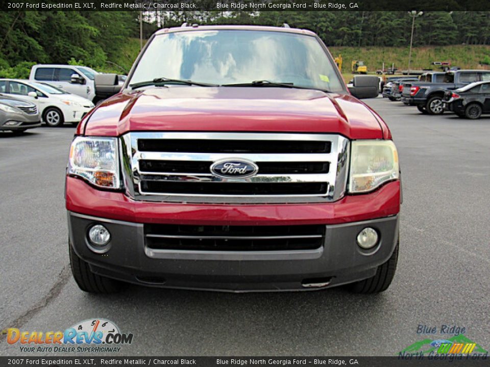 2007 Ford Expedition EL XLT Redfire Metallic / Charcoal Black Photo #8
