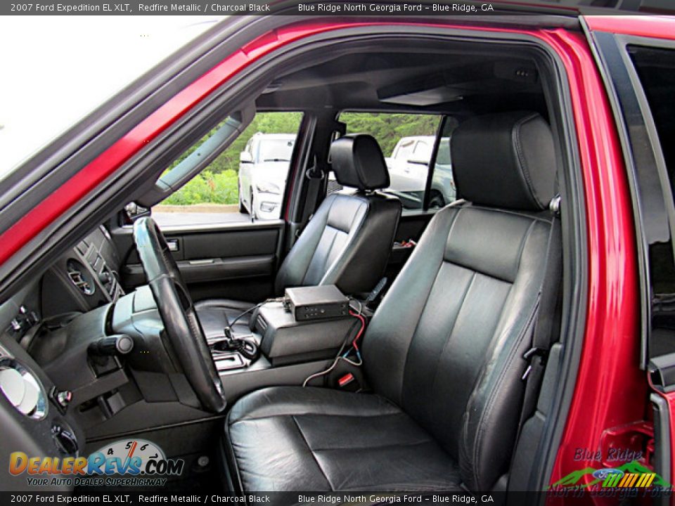 2007 Ford Expedition EL XLT Redfire Metallic / Charcoal Black Photo #11