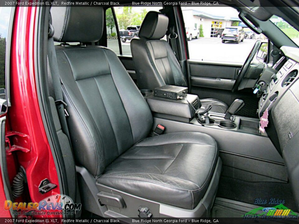 2007 Ford Expedition EL XLT Redfire Metallic / Charcoal Black Photo #12