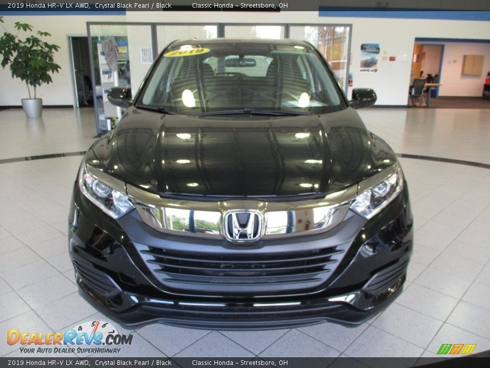 2019 Honda HR-V LX AWD Crystal Black Pearl / Black Photo #2
