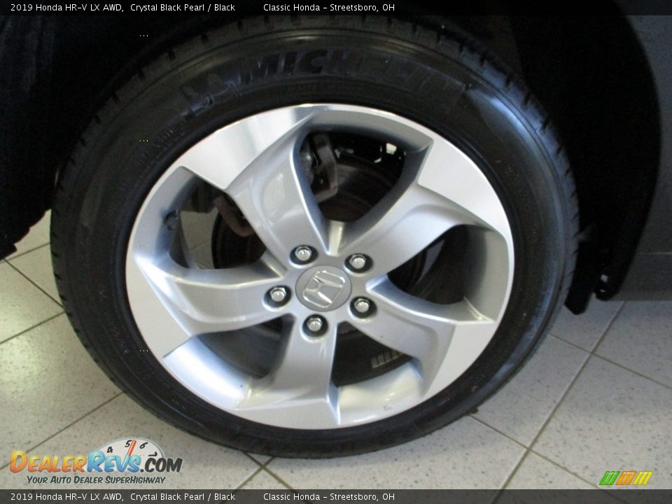 2019 Honda HR-V LX AWD Crystal Black Pearl / Black Photo #6