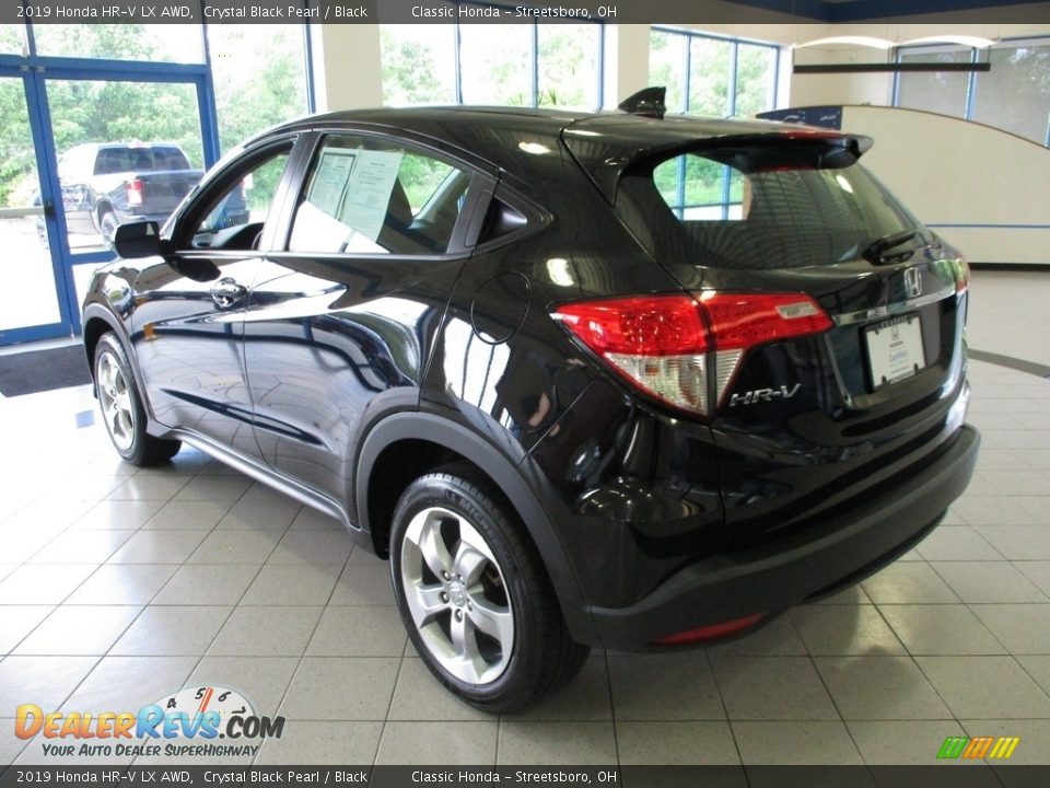 2019 Honda HR-V LX AWD Crystal Black Pearl / Black Photo #9