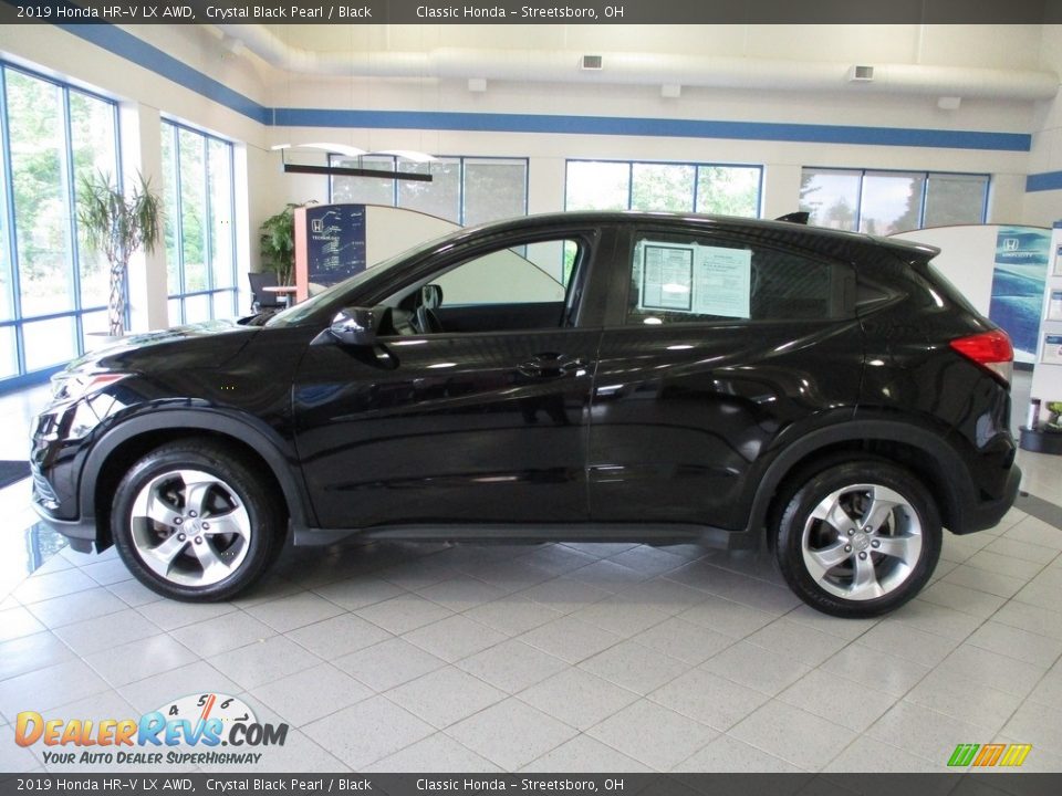 2019 Honda HR-V LX AWD Crystal Black Pearl / Black Photo #10