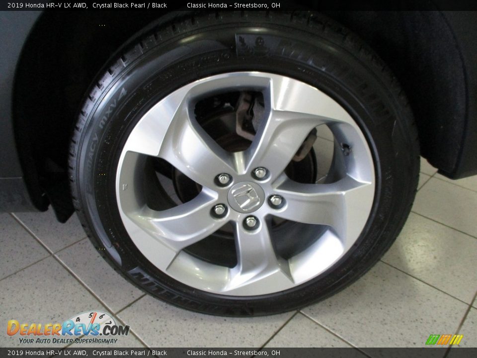 2019 Honda HR-V LX AWD Crystal Black Pearl / Black Photo #11