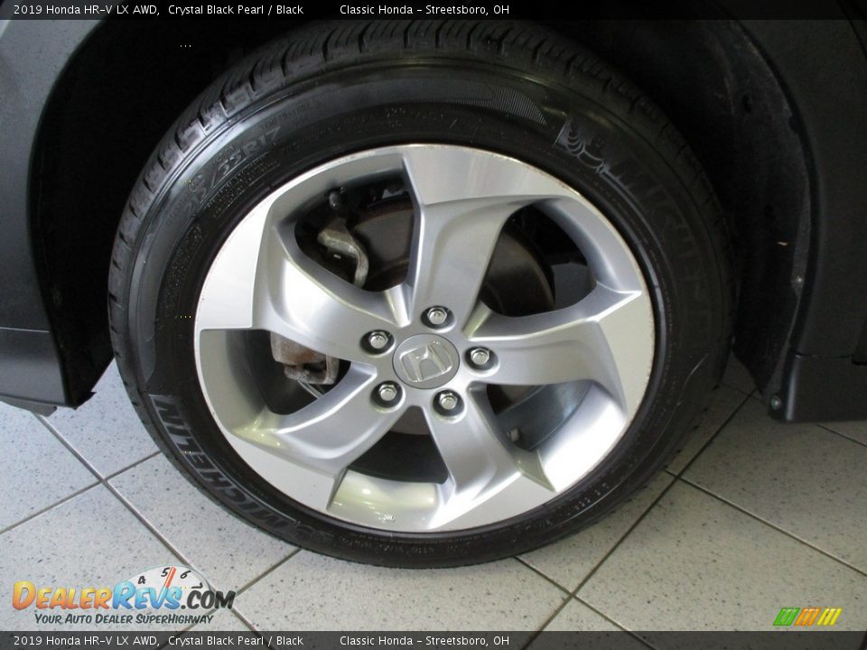2019 Honda HR-V LX AWD Crystal Black Pearl / Black Photo #12