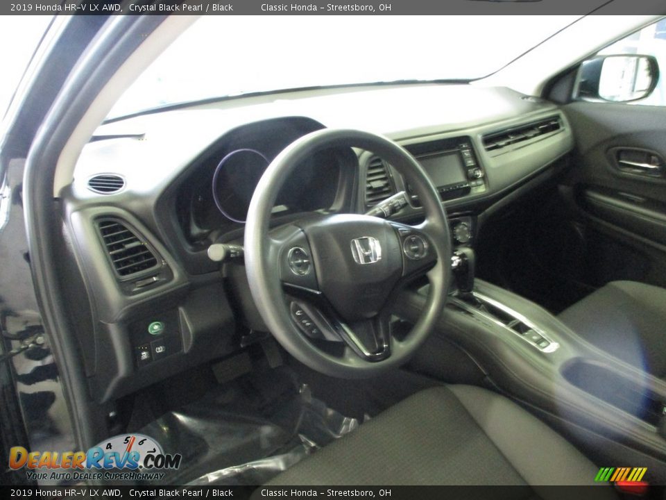 2019 Honda HR-V LX AWD Crystal Black Pearl / Black Photo #28