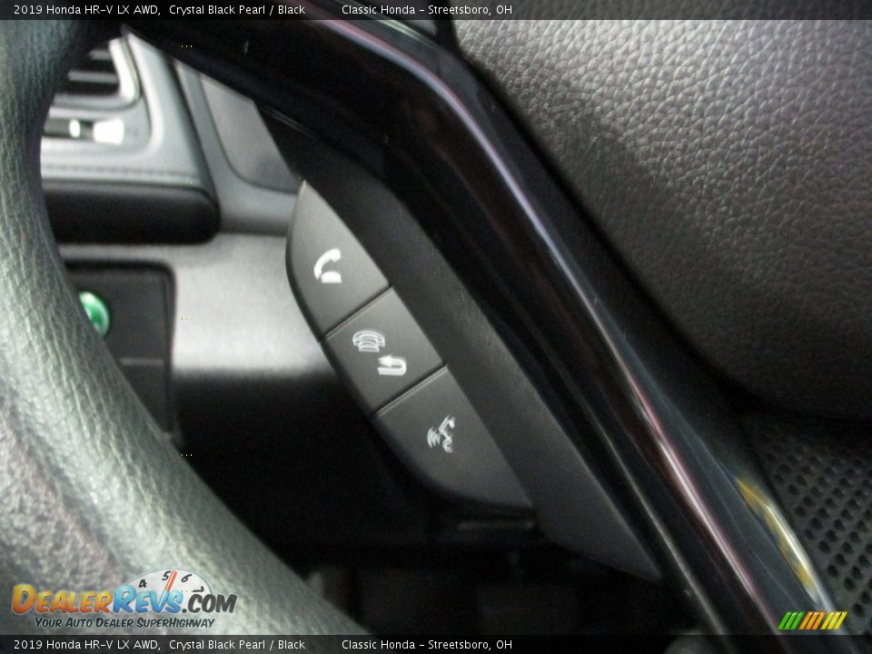 2019 Honda HR-V LX AWD Crystal Black Pearl / Black Photo #32