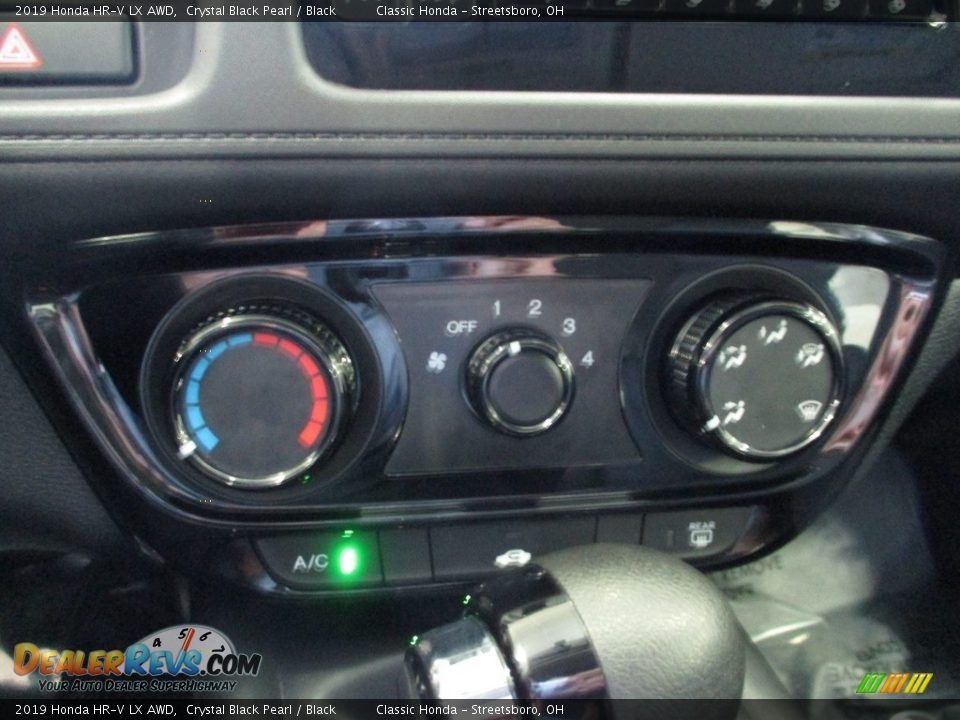 2019 Honda HR-V LX AWD Crystal Black Pearl / Black Photo #35