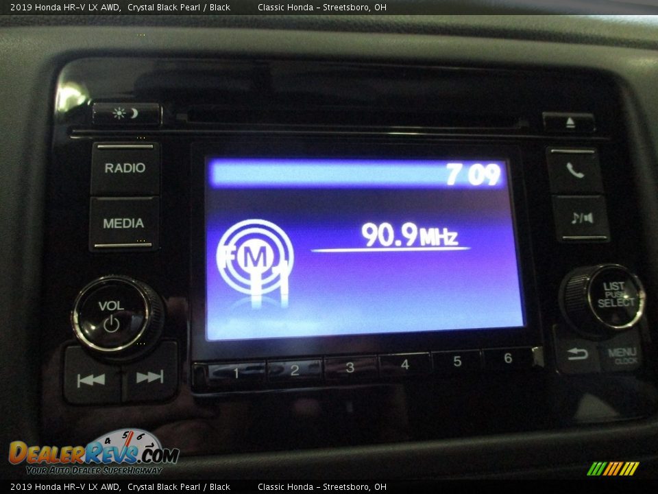 2019 Honda HR-V LX AWD Crystal Black Pearl / Black Photo #36