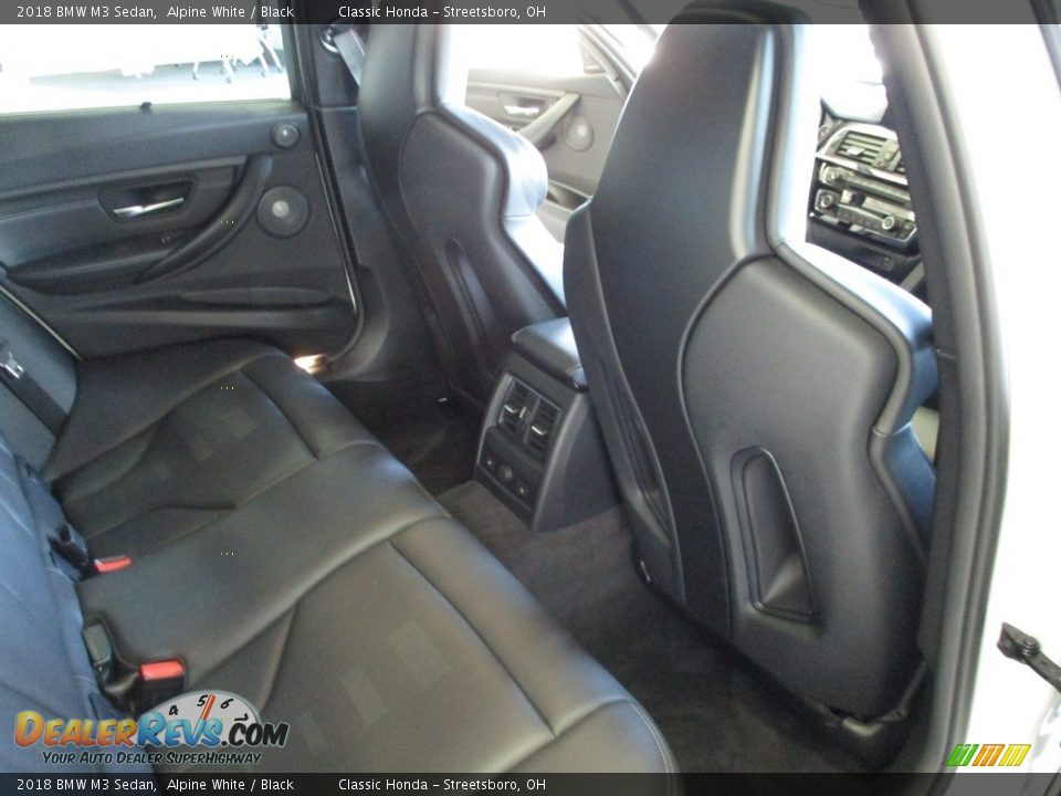 2018 BMW M3 Sedan Alpine White / Black Photo #20