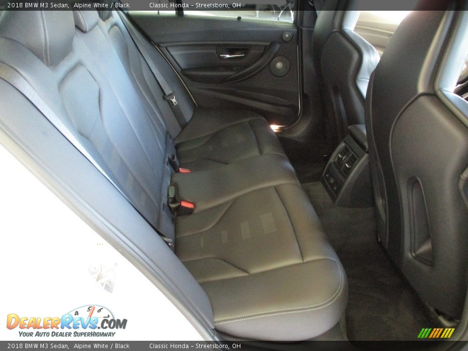 Rear Seat of 2018 BMW M3 Sedan Photo #21