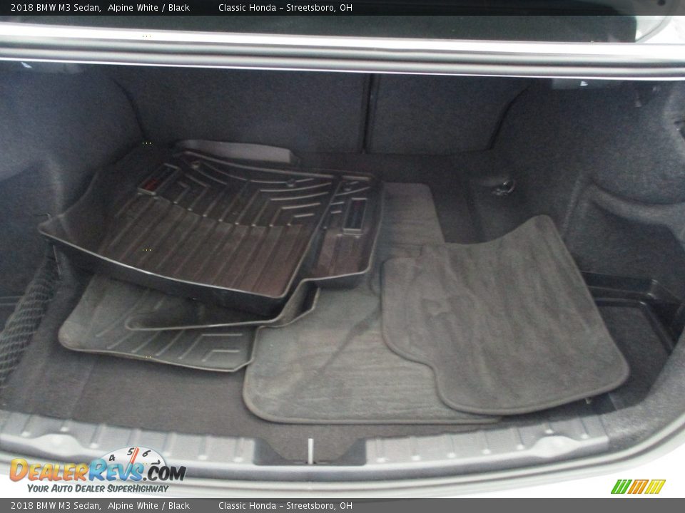 2018 BMW M3 Sedan Alpine White / Black Photo #22