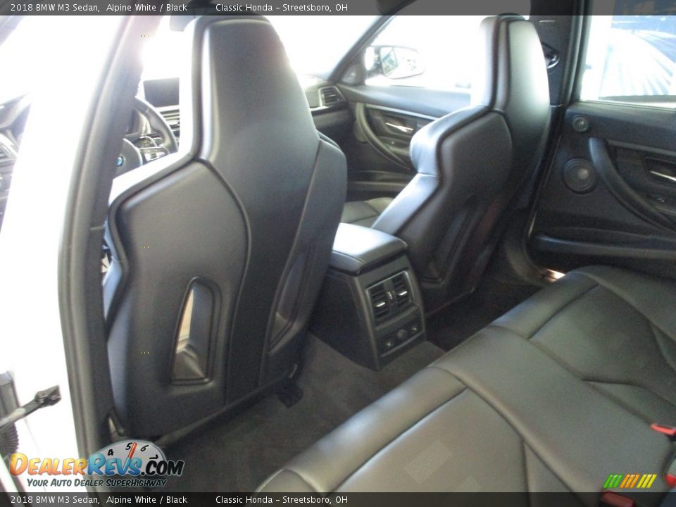 2018 BMW M3 Sedan Alpine White / Black Photo #25