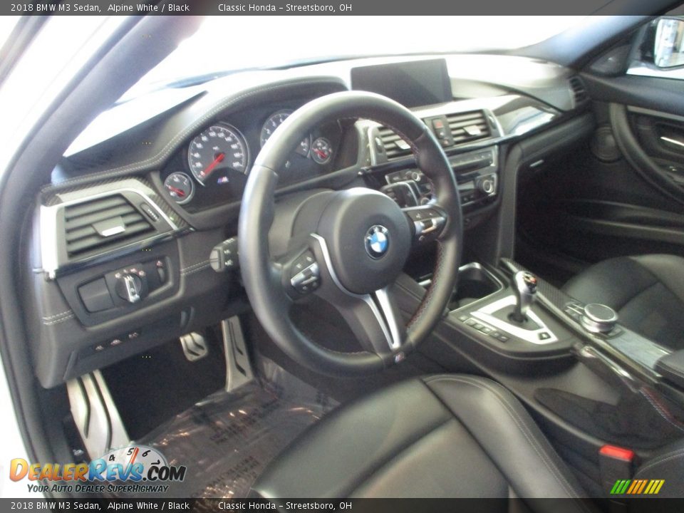 Front Seat of 2018 BMW M3 Sedan Photo #28