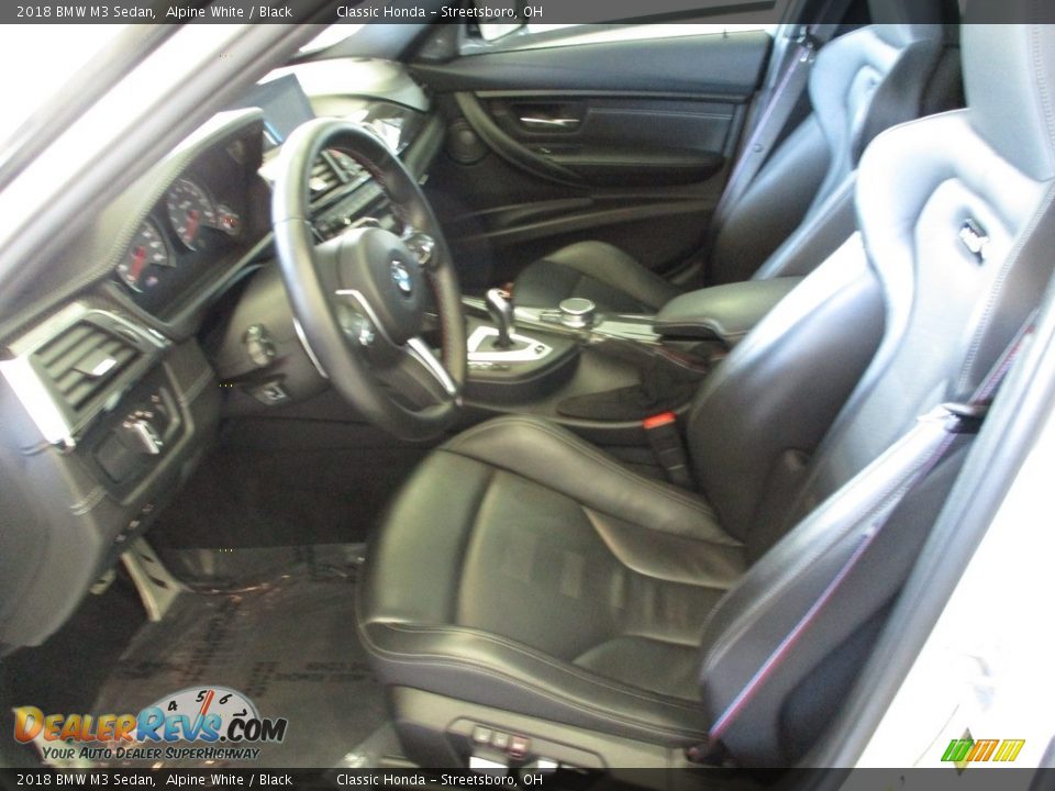 Front Seat of 2018 BMW M3 Sedan Photo #29