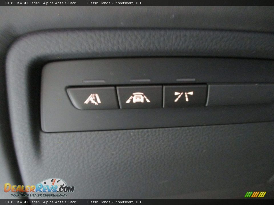 2018 BMW M3 Sedan Alpine White / Black Photo #30