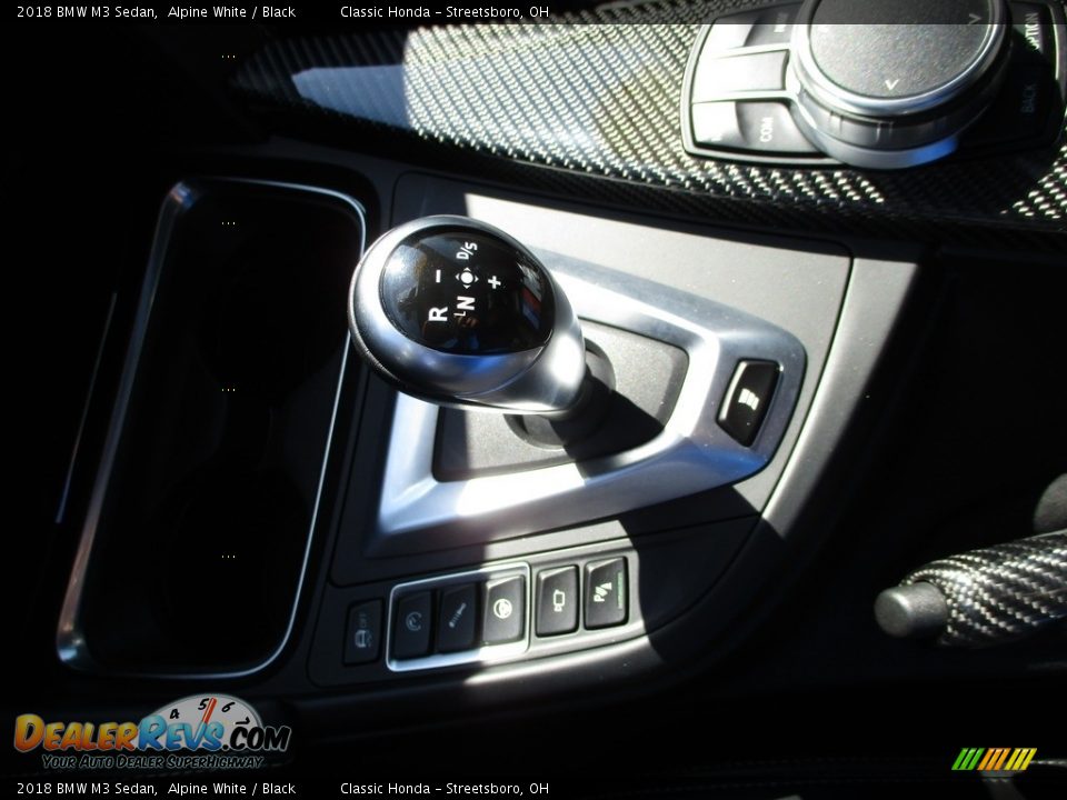 2018 BMW M3 Sedan Alpine White / Black Photo #35