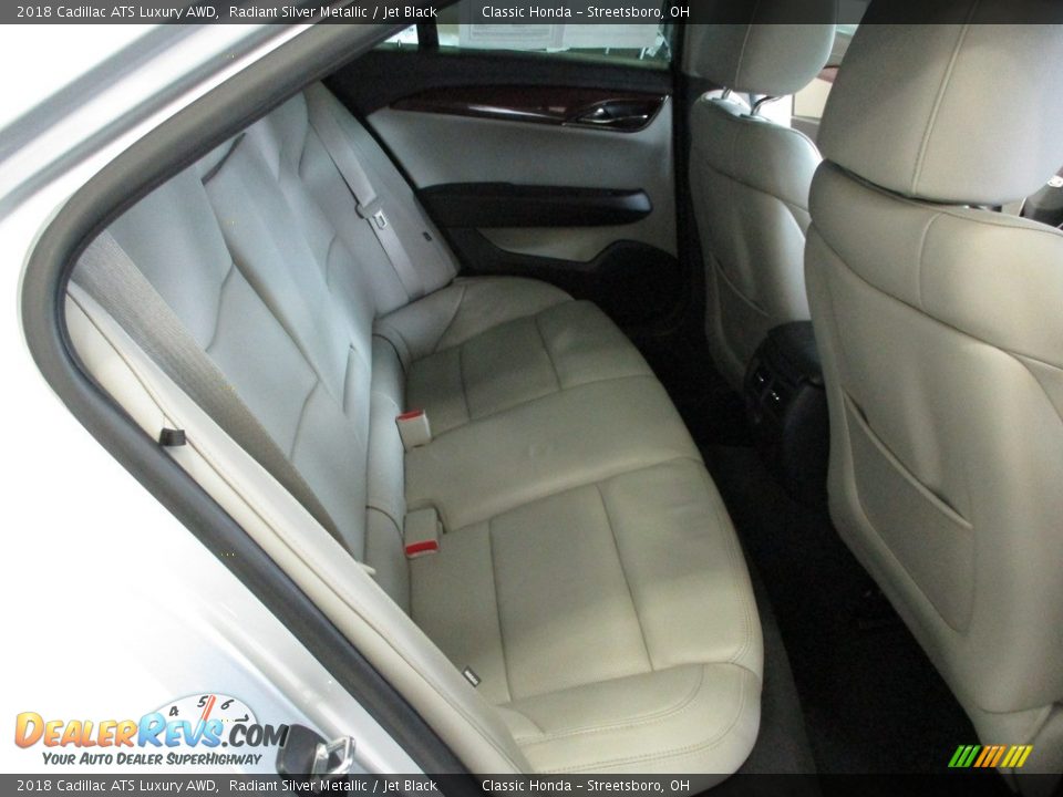 2018 Cadillac ATS Luxury AWD Radiant Silver Metallic / Jet Black Photo #20