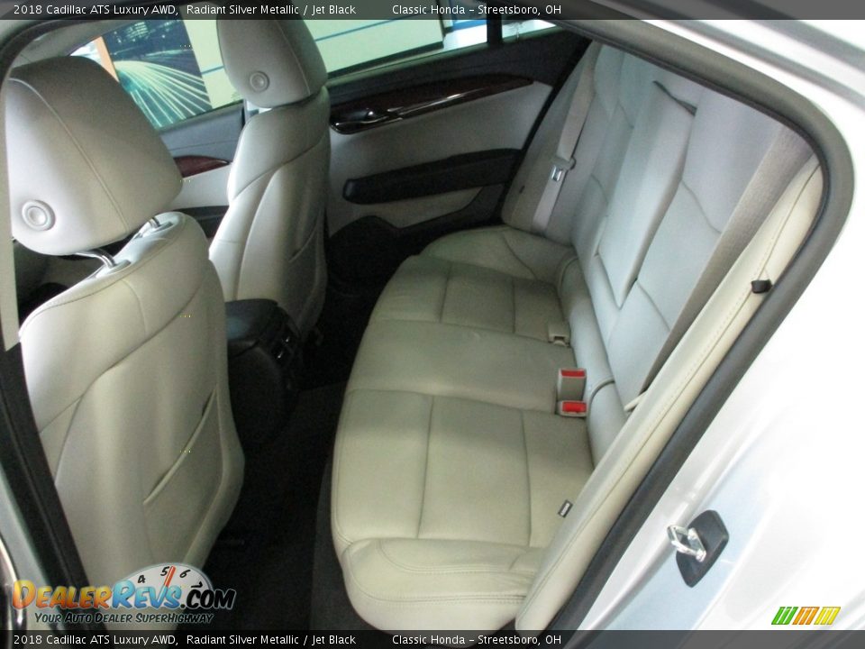 Rear Seat of 2018 Cadillac ATS Luxury AWD Photo #25