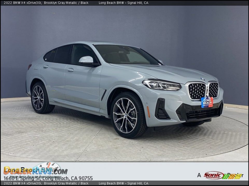 2022 BMW X4 xDrive30i Brooklyn Gray Metallic / Black Photo #1